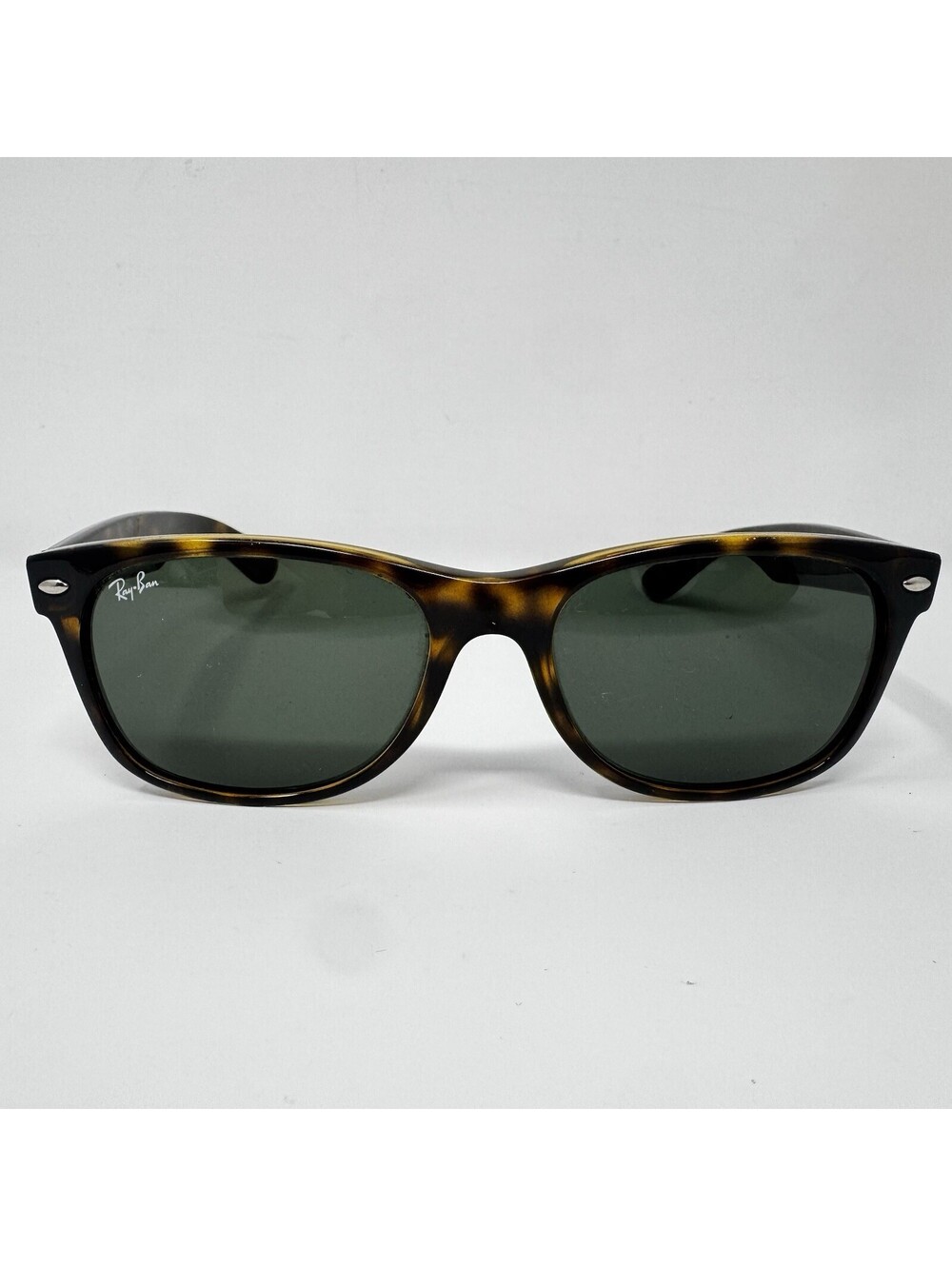 Ray-Ban RB2132 New Wayfarer 902 Havana Green Sunglasses 55-18